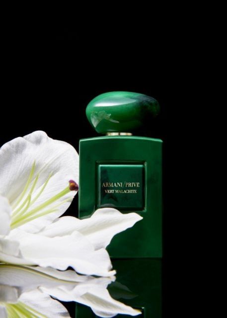 armani prive green bottle