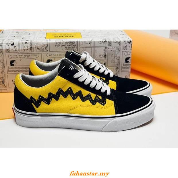 snoopy yellow vans