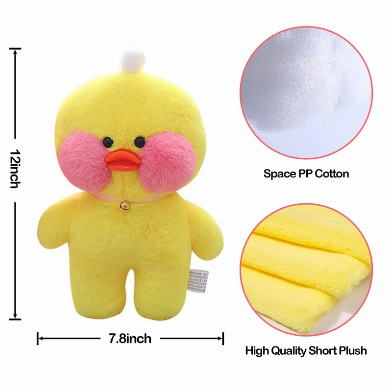 Premium Have 30cm LaLafanfan Cafe Duck Kawaii Cartoon Plush Toy Stuffed Soft Doll Animal Pillow Gift Kids Children Mu... - Image 4