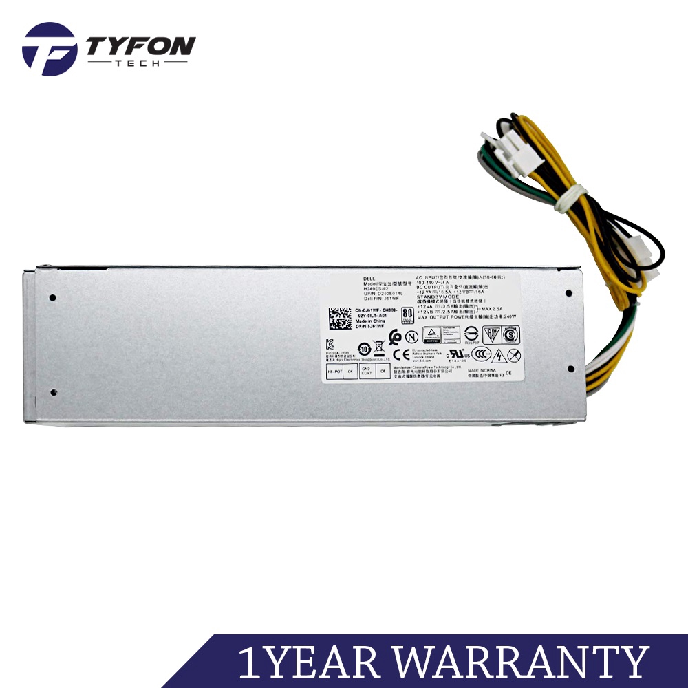 DELL OPTIPLEX 3040 5040 7040 SFF POWER SUPPLY PSU 180W B180AS-00