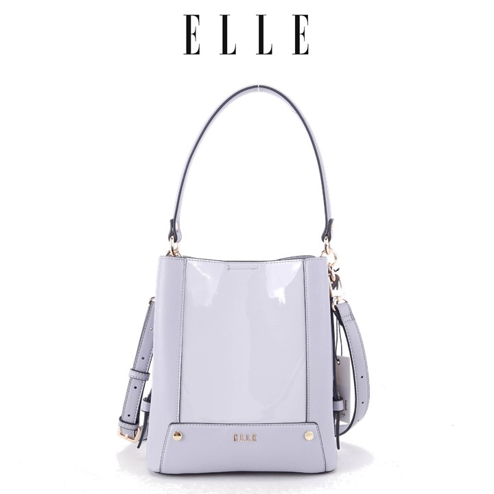 Elle Gloria Bucket Bag In Lavender Grey Shopee Malaysia