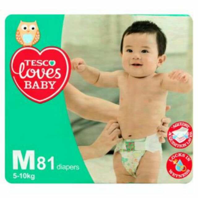 Tesco Love Baby Diapers | Shopee Malaysia