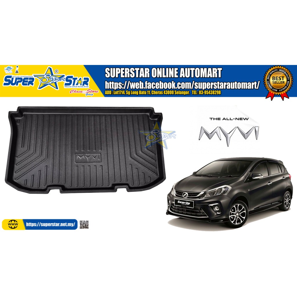 luggage tray myvi