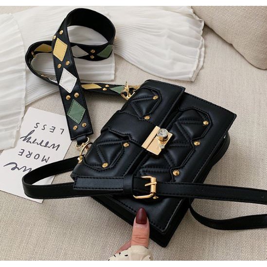 broad strap sling bag
