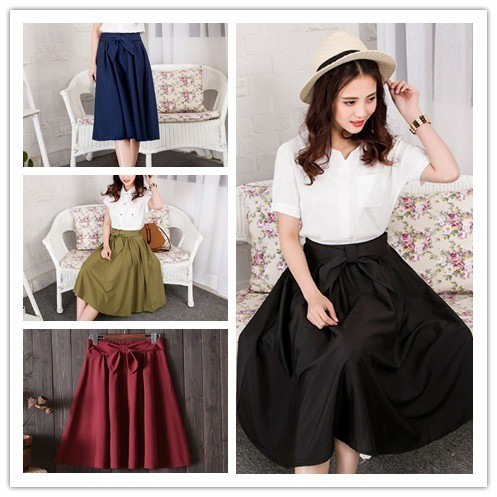 mid calf skirts