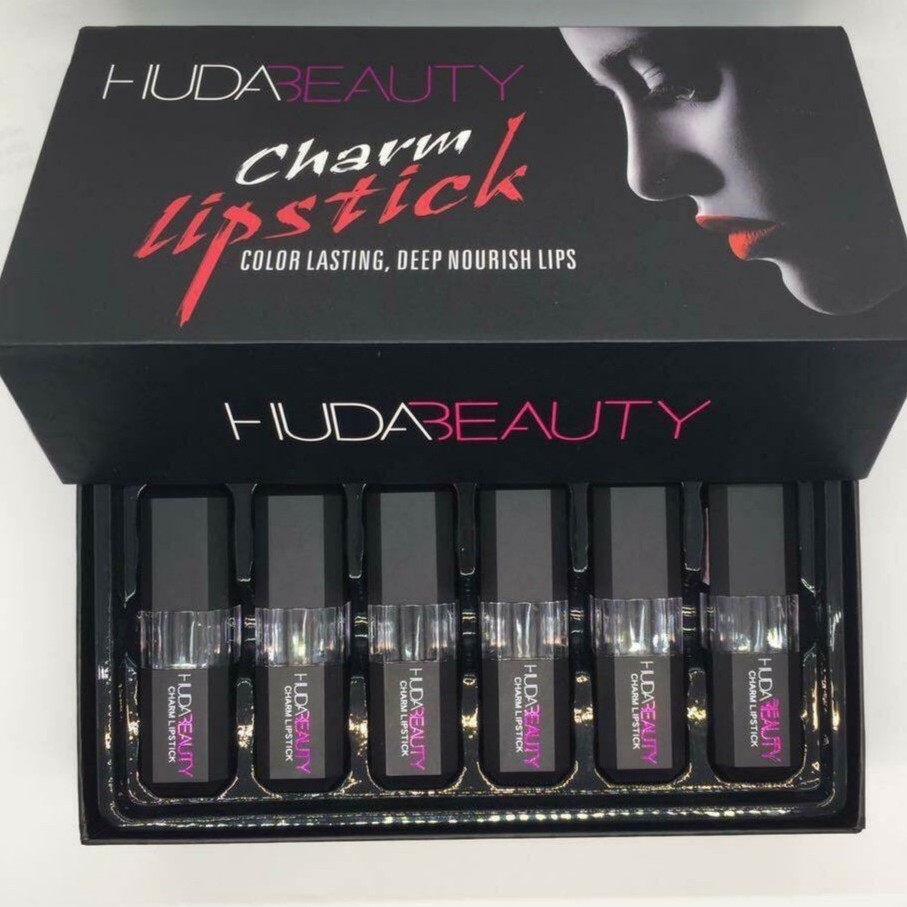 huda beauty lipstick set of 6
