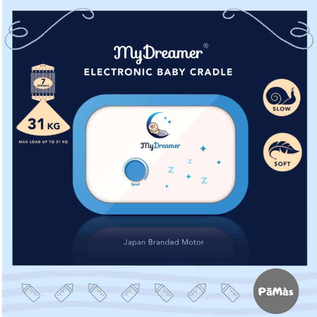 my dreamer electronic baby cradle