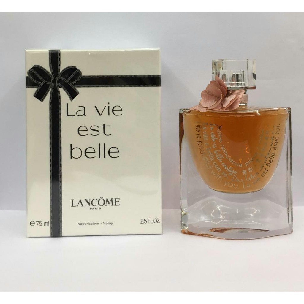 La Vie Est Belle Avec Toi Lancome For Women 75ml Tester Shopee Malaysia