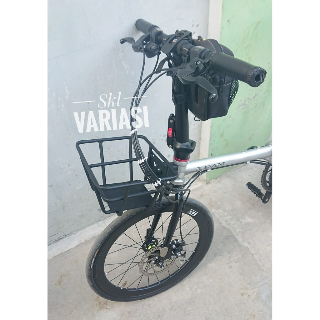 Front Rack Bicycle Rack Bicycle Basket model Basketball Ring Folding