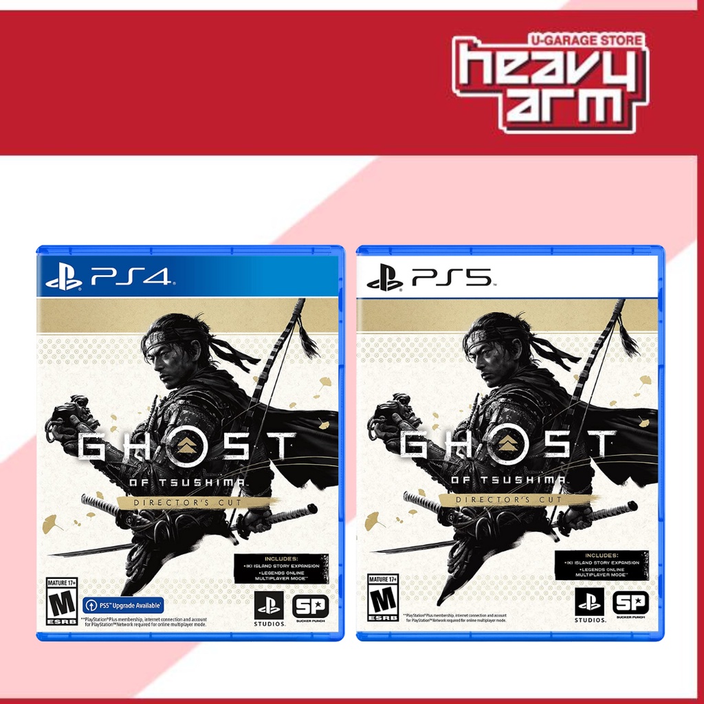 PS4 Ghost of Tsushima Director's Cut | PS5 Ghost of Tsushima Director's Cut  (English/Chinese)* 對馬戰鬼 导演版 * | Shopee Malaysia