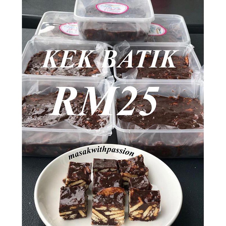 Kek Batik Warisan Medium Pack Prices And Promotions May 2022 Shopee Malaysia