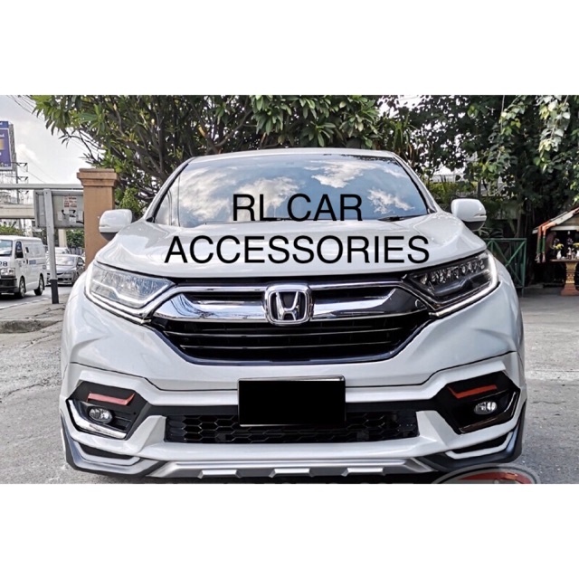 Honda Cr V Crv 2018 2019 2020 2021 Adventure Bodykit Body Kit Front Rear Skirt Lip Half Bumper Led Shopee Malaysia