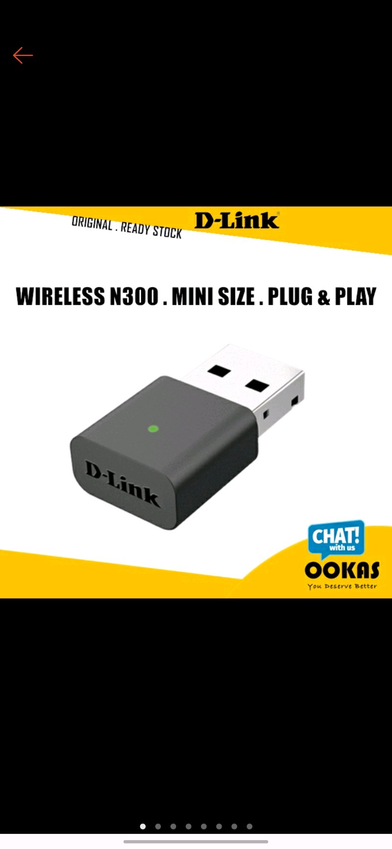 D Link Wireless N 300mbps Usb Mini Wifi Adapter Dwa 131 As Decktop Laptop Dongle Shopee Malaysia