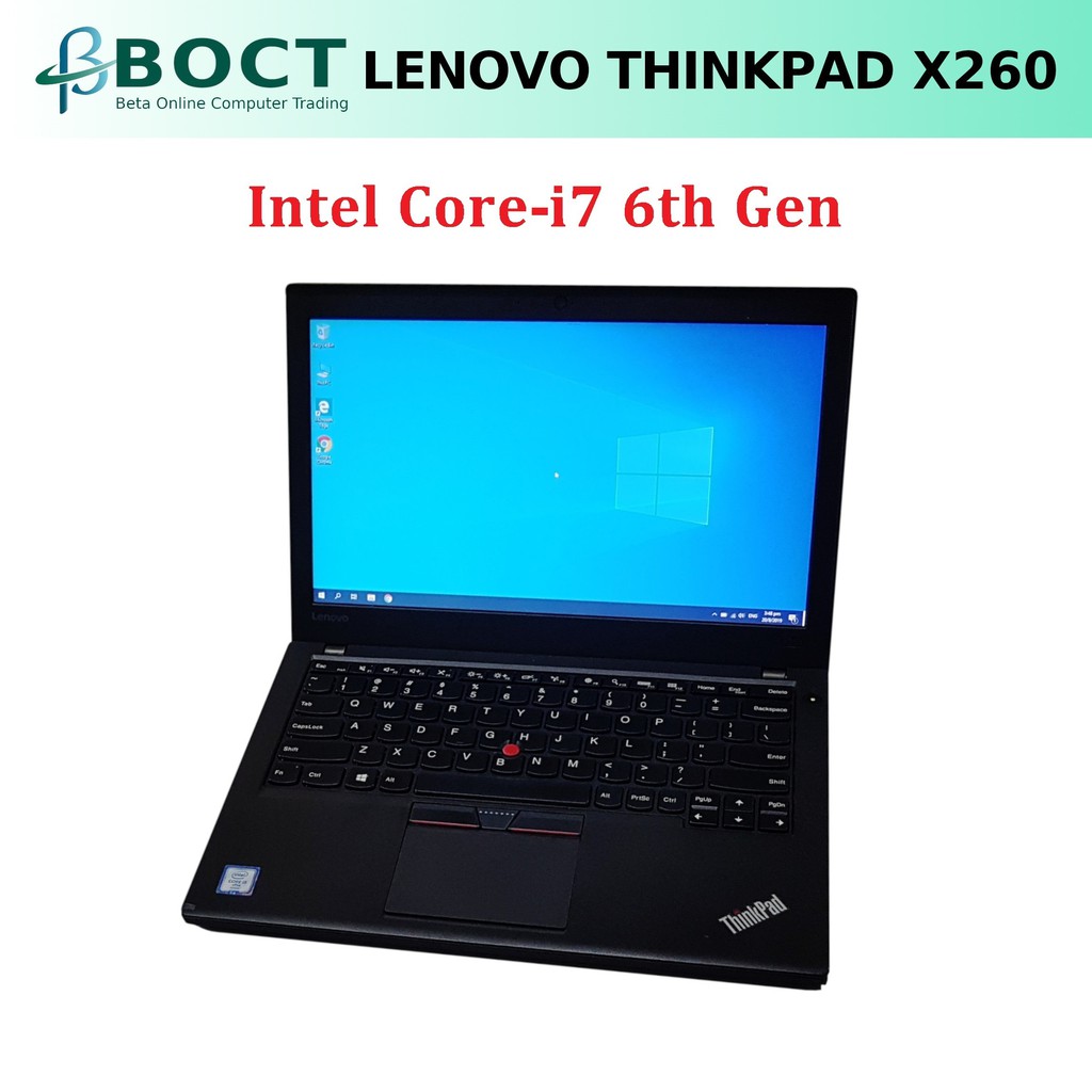 Lenovo ThinkPad X260 / Intel Core i7 6th Gen / 12.5inch screen HD