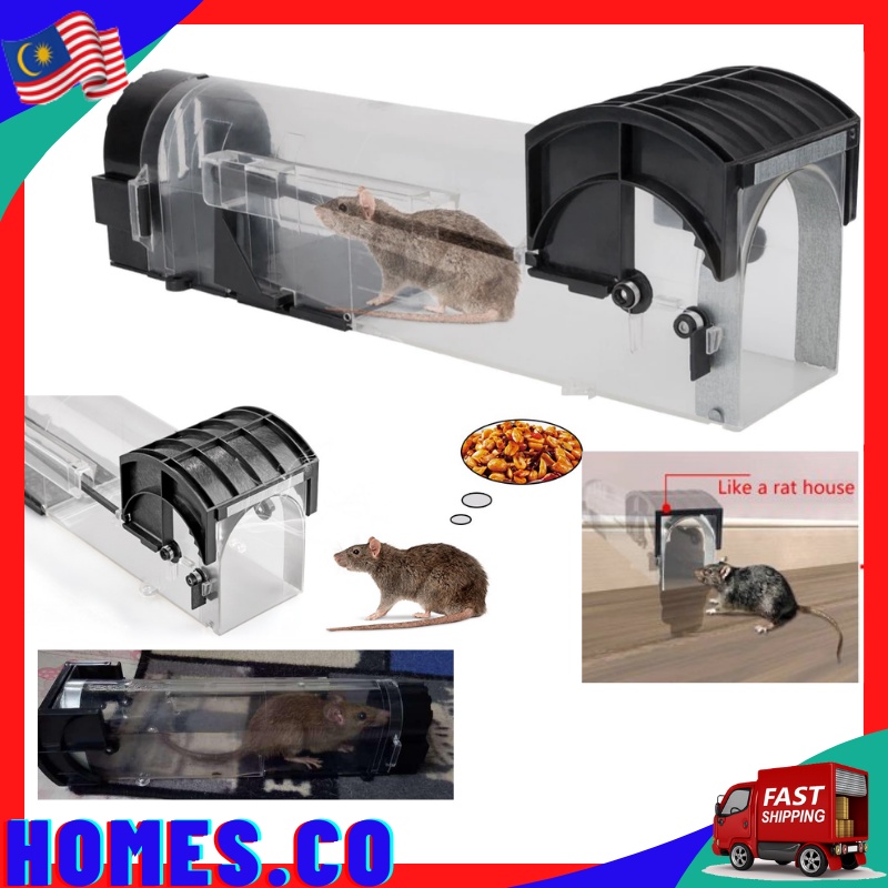 SALE Sensitive Mouse Mice Rat Trap Rodent Animal Catch Bait House Hamster  Cage Perangkap Tikus Sangkar Hamster Travel | Shopee Malaysia