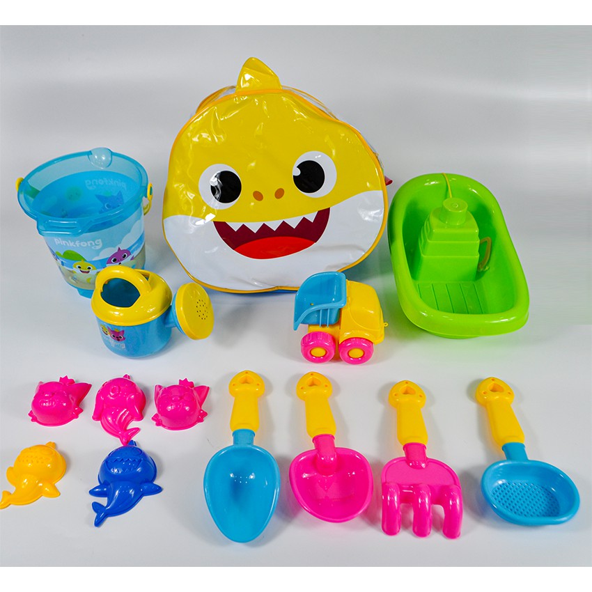 pinkfong baby shark toothbrush playset