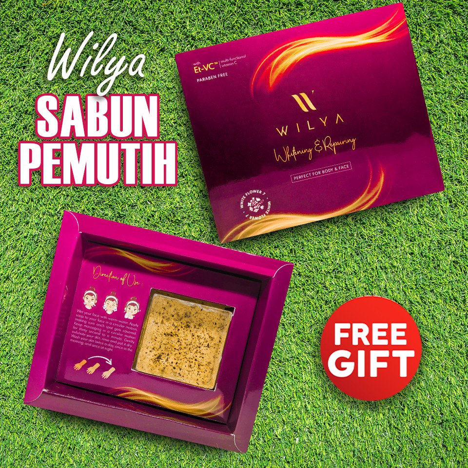 Wilya Wilya Pure Soap Sabun Pemutih Muka Dan Badan 100 Gram Sabun Viral Original Shopee Malaysia