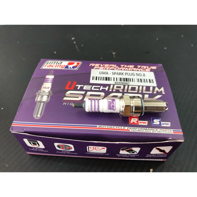Uma Racing Iridium Spark Plug No 8 9 Shopee Malaysia
