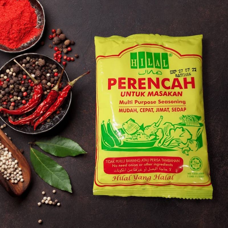 [READY STOCK] 🎉🎉 🥰😍 PERENCAH MASAKAN HILAL 90 GRAM  STOCK BARU / MASAKAN 💖 COOKING  🍳 SEGERA 💞 REMPAH HALAL 😍 MASAK 💖💖🎉