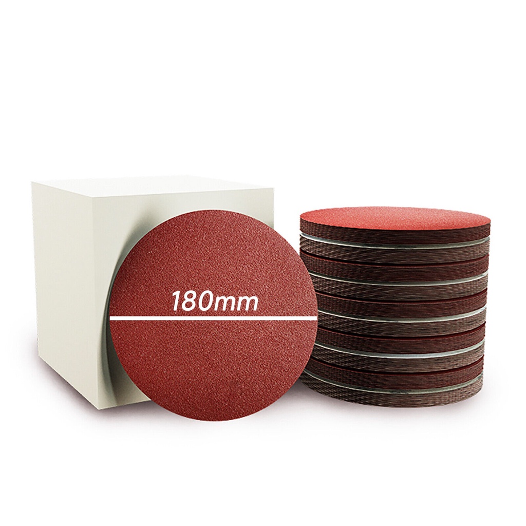 Sandpaper Velcro 7 inch / kertas pasir bulat 180mm Shopee Malaysia