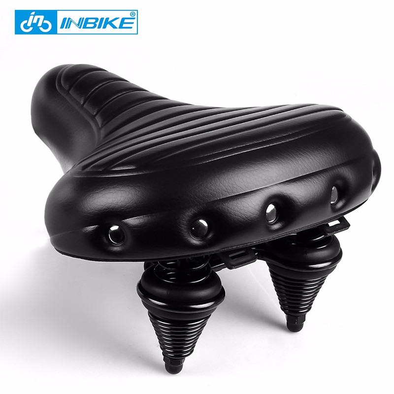 wide bicycle saddle