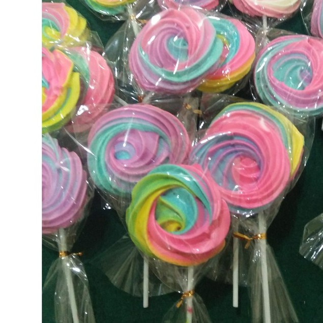 [READY STOCK] Halal Door gift Meringue Lolipop - Small Size (20pcs/set ...