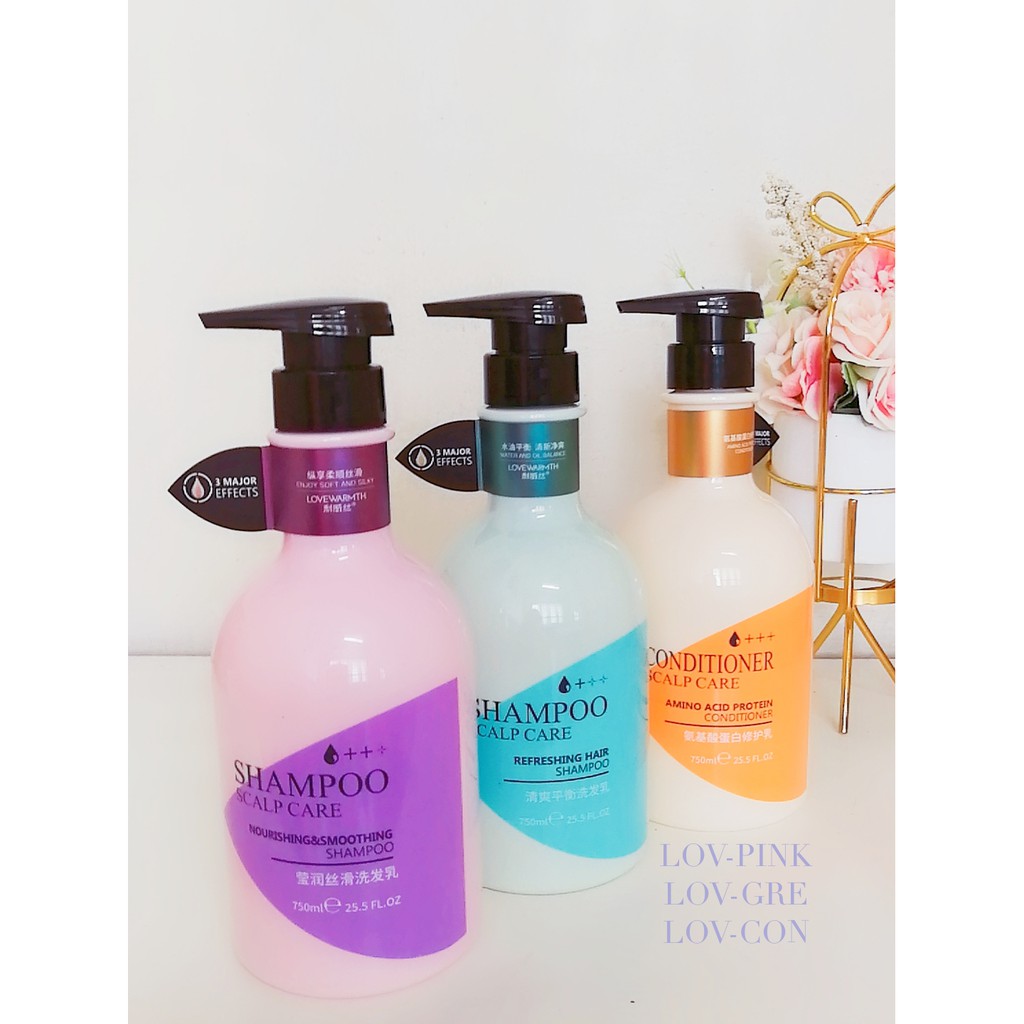 Shampoo Treatment Lovewarmth 750ml 多重精华护发露 Shopee Malaysia