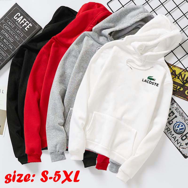 lacoste long sleeve hoodie