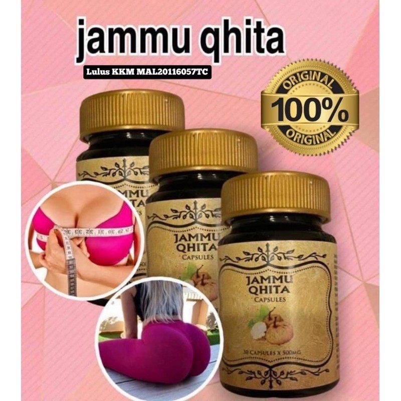 Original Hq Jamu Qhita Lulus Kkm Jammu Qhita 30kapsul Payudara Up Besar Free Gift Shopee Malaysia