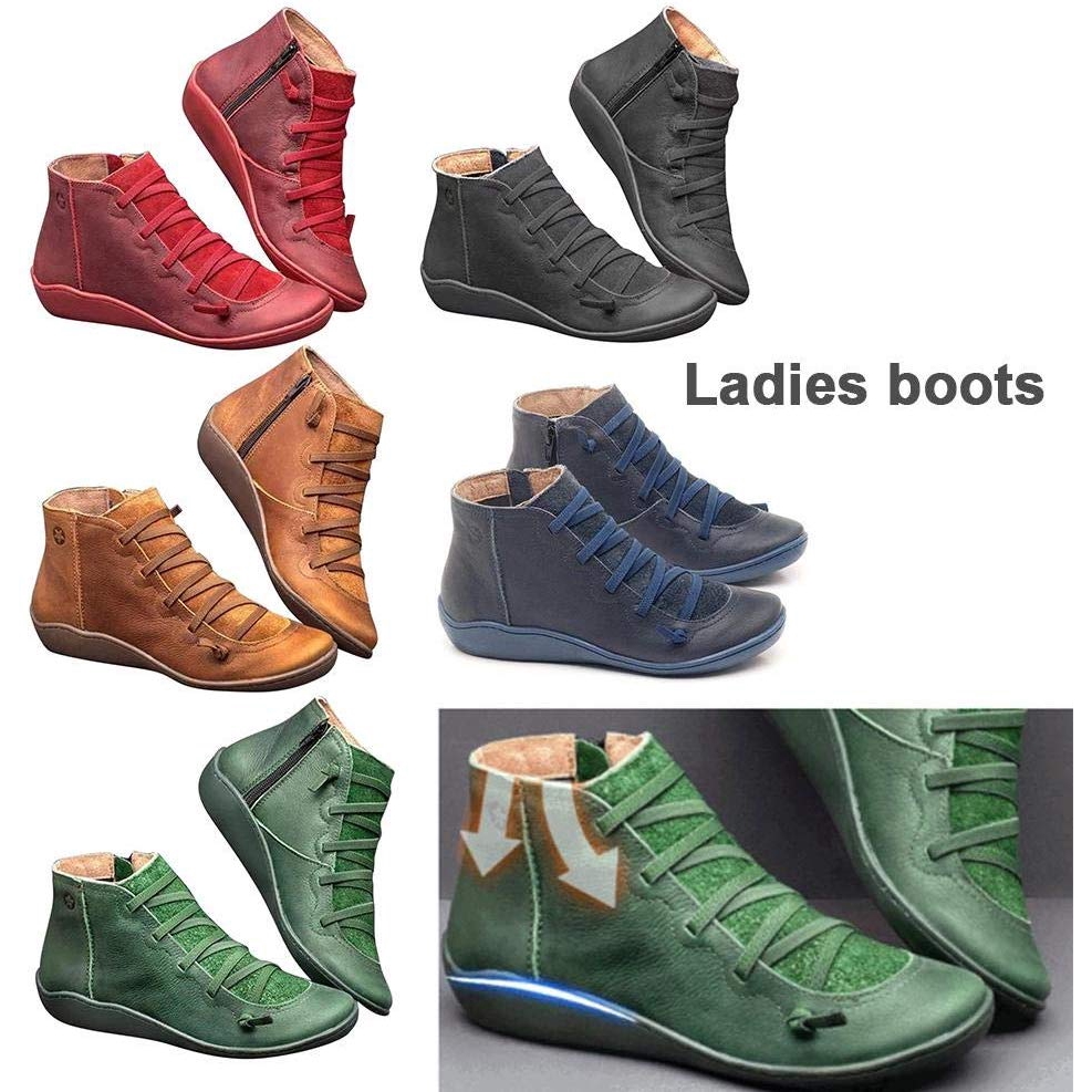 flat short boots
