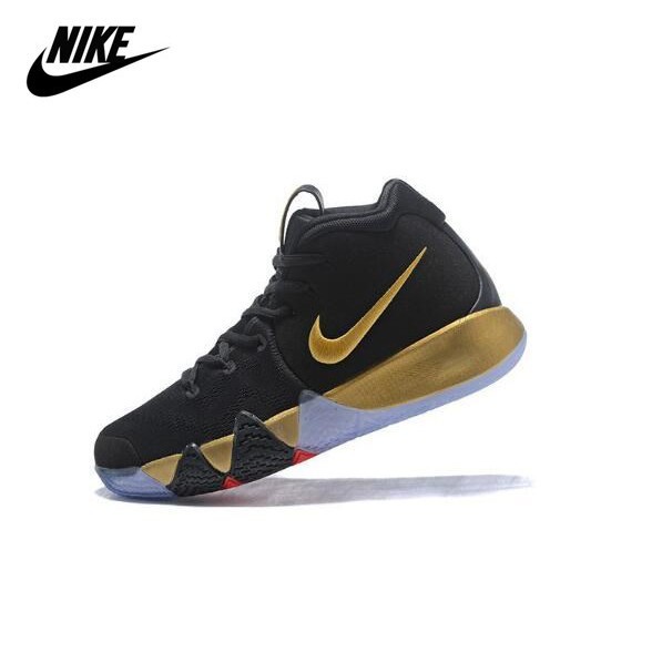 kyrie 4 black gold