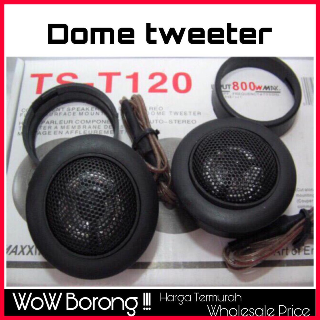 TS-T120 25mm Dome Tweeter for Car Audio System (2 pc) | Shopee Malaysia