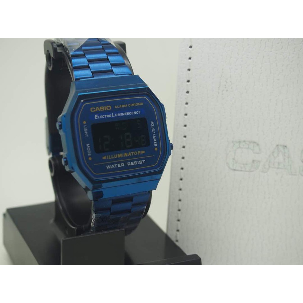 casio vintage blue