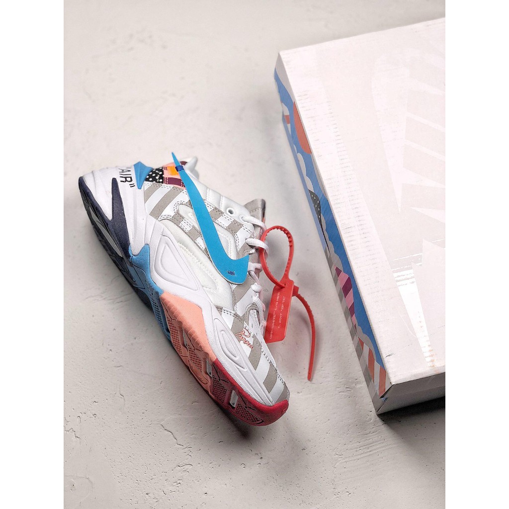 nike m2k tekno rainbow