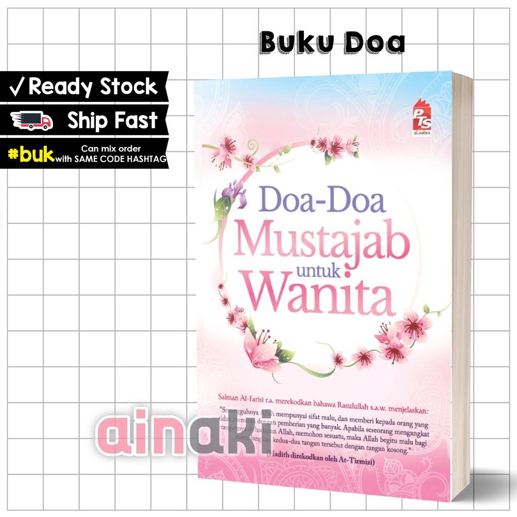 Buku Doa Doa Doa Mustajab Untuk Wanita Buku Poket Doa Kecil Shopee Malaysia