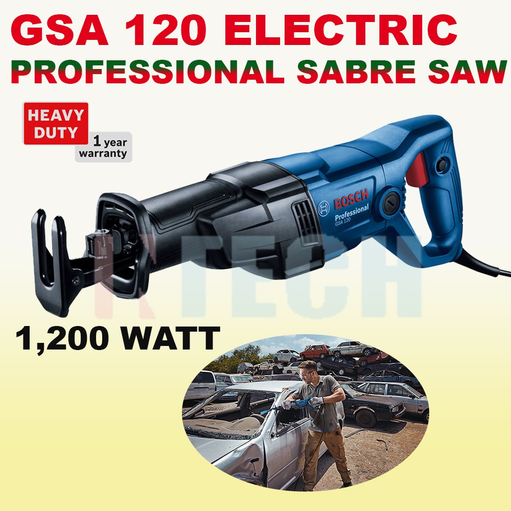 BOSCH GSA 120 PROFESSIONAL SABRE SAW ELECTRIC (GSA120) | Shopee Malaysia