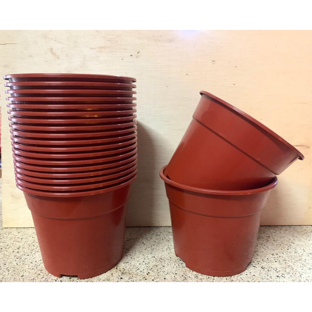 14CM Diameter Flower  Pot Pasu  Bunga Gardening Tools 