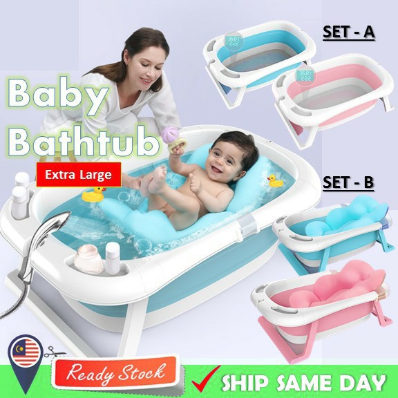 Baby Bathtub Children Newborn Infant, Extra Large Baby Bathtub