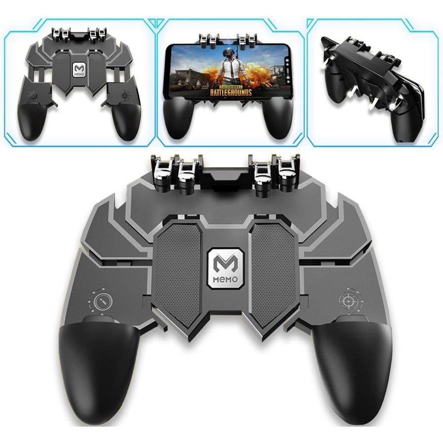 MALAYSIA STOCK AK66 Mobile Controller Shooter Gamepad PUBG Mobile Controller - 