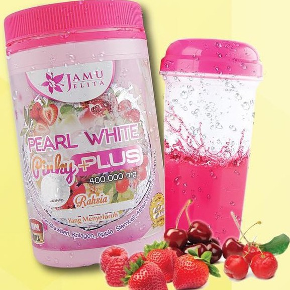 (JAMU JELITA) PEARL WHITE PINKY PLUS (400,000mg) | Shopee ...