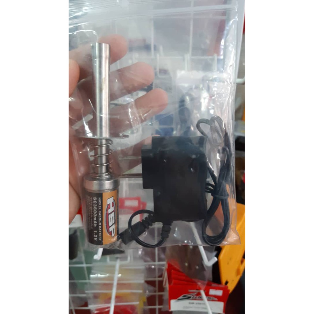 Rechargeable Glow Plug Igniter Nicd Battery 1.2v 3600mah Starter For