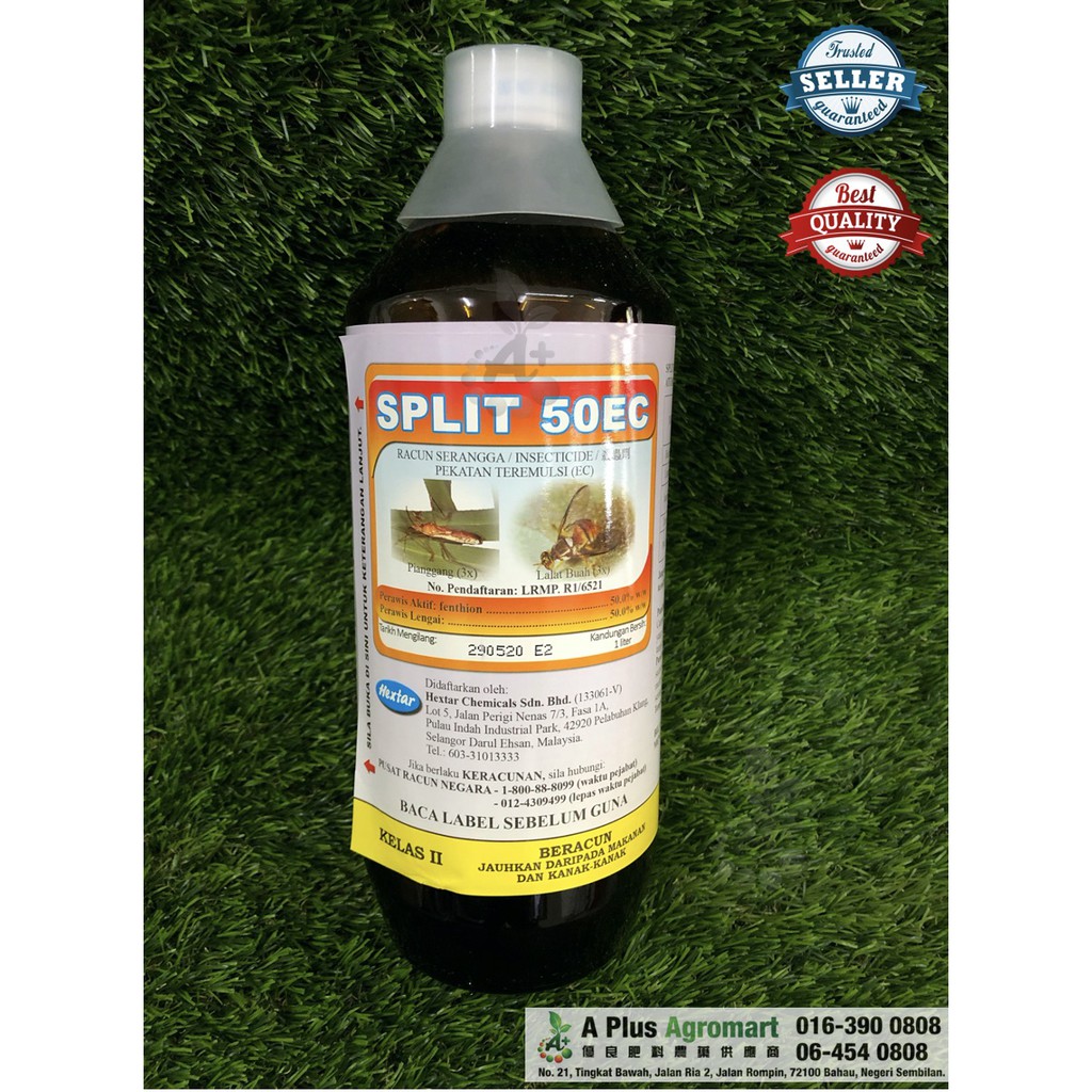 Racun Lalat Buah Fenthion 50 Split 50ec 1 Liter Shopee Malaysia