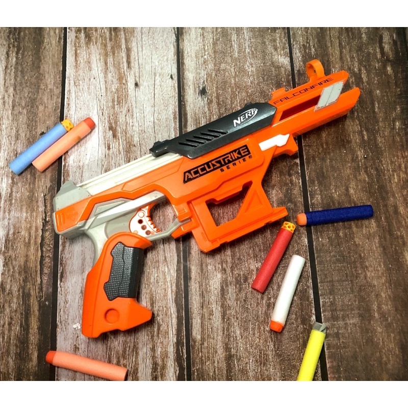 Nerf Accustrike Orange Trigger Falcon 