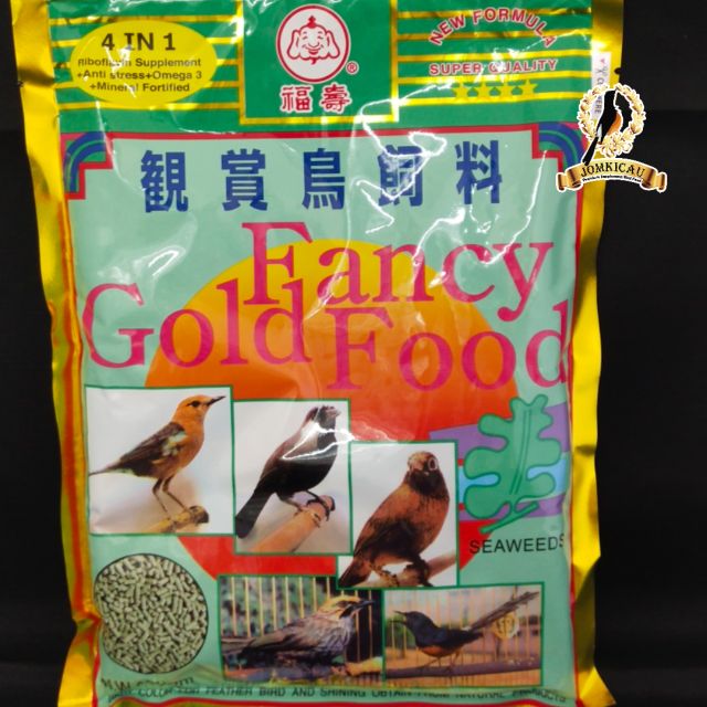 Fancy Gold Food 4in1 450gram Makann Burung Murai Batu Murai