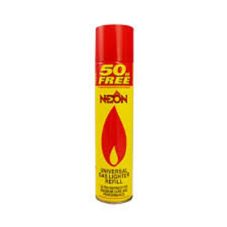 Neon Universal Gas Lighter Refill extra 50ml FREE (Suitable for all gas