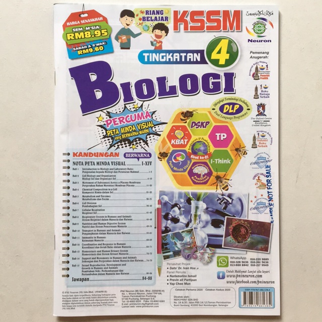 Buy Buku Latihan Biologi Tingkatan 4 (NEW)🎯  SeeTracker Malaysia