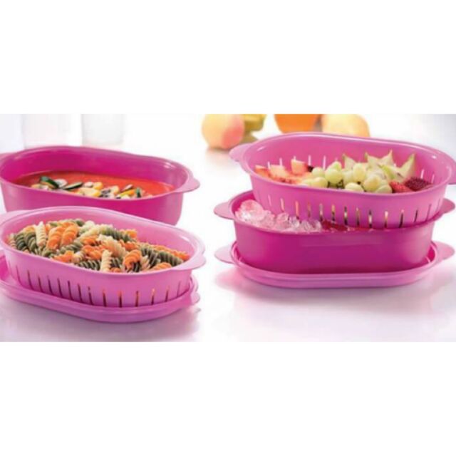 Oval strainer Tupperware(1) Shopee Malaysia