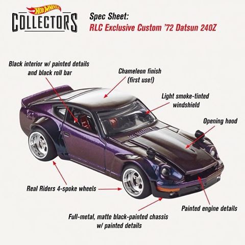 hot wheels rlc datsun 240z