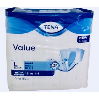 Tena Value Plus adult Diapers New Economic Packing @ M15/L15