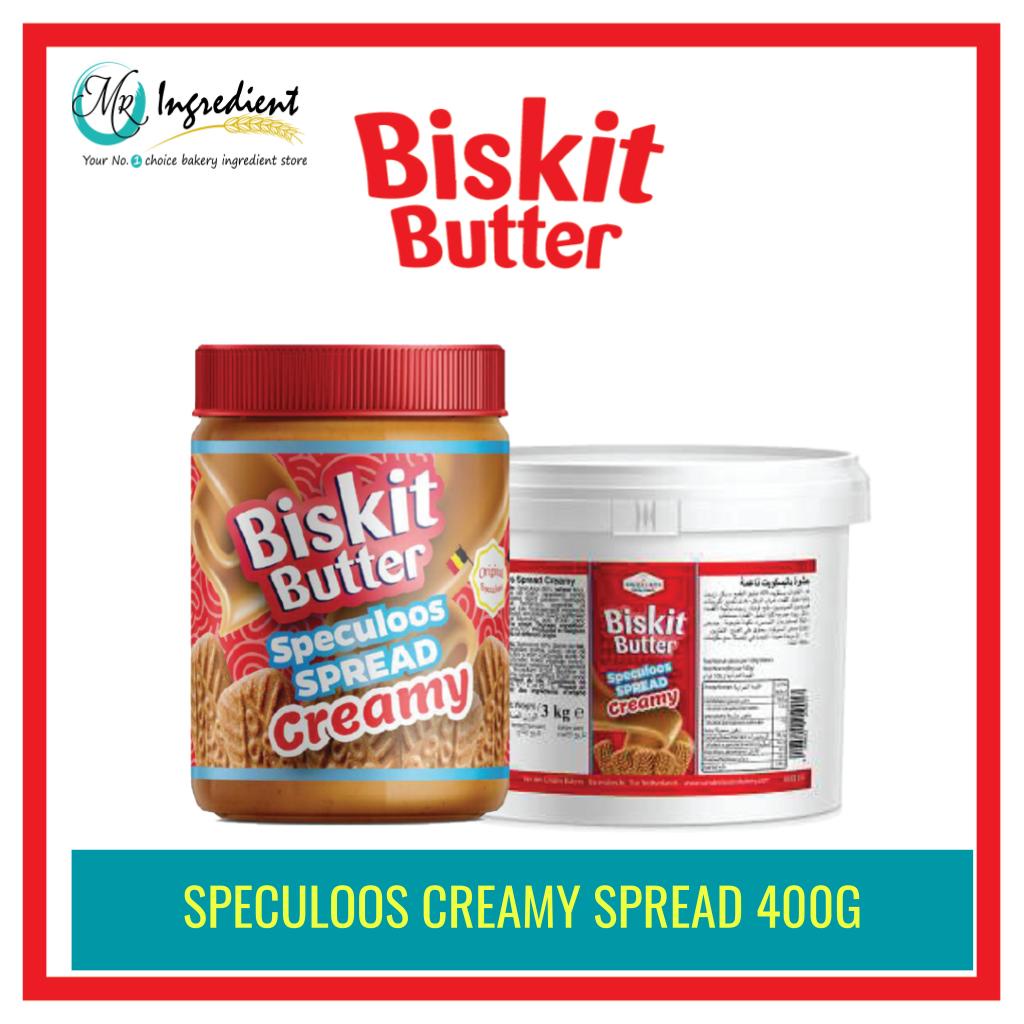 BISKIT BUTTER SPECULOOS CREAMY SPREAD 400G